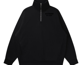 Ascendant Quarter-Zip Drop Shoulder Sweatshirt