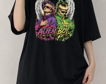 Oliver Tree Alien Boy Graphic Tee, Retro Music Tribute Shirt, Gift