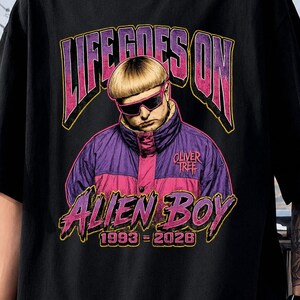 Oliver Tree Alien Boy ジャケット　プリントTシャツ　古着 Oliver Tree Alien Boy Graphic Tee, Retro Music Tribute Shirt, Gift