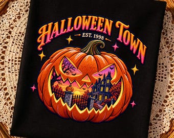 Dynia Halloween PNG, projekt retro na upiorny sezon, grafika z Jack O'Lantern w stylu preppy, cyfrowe pobieranie jesiennych zdjęć Halloween
