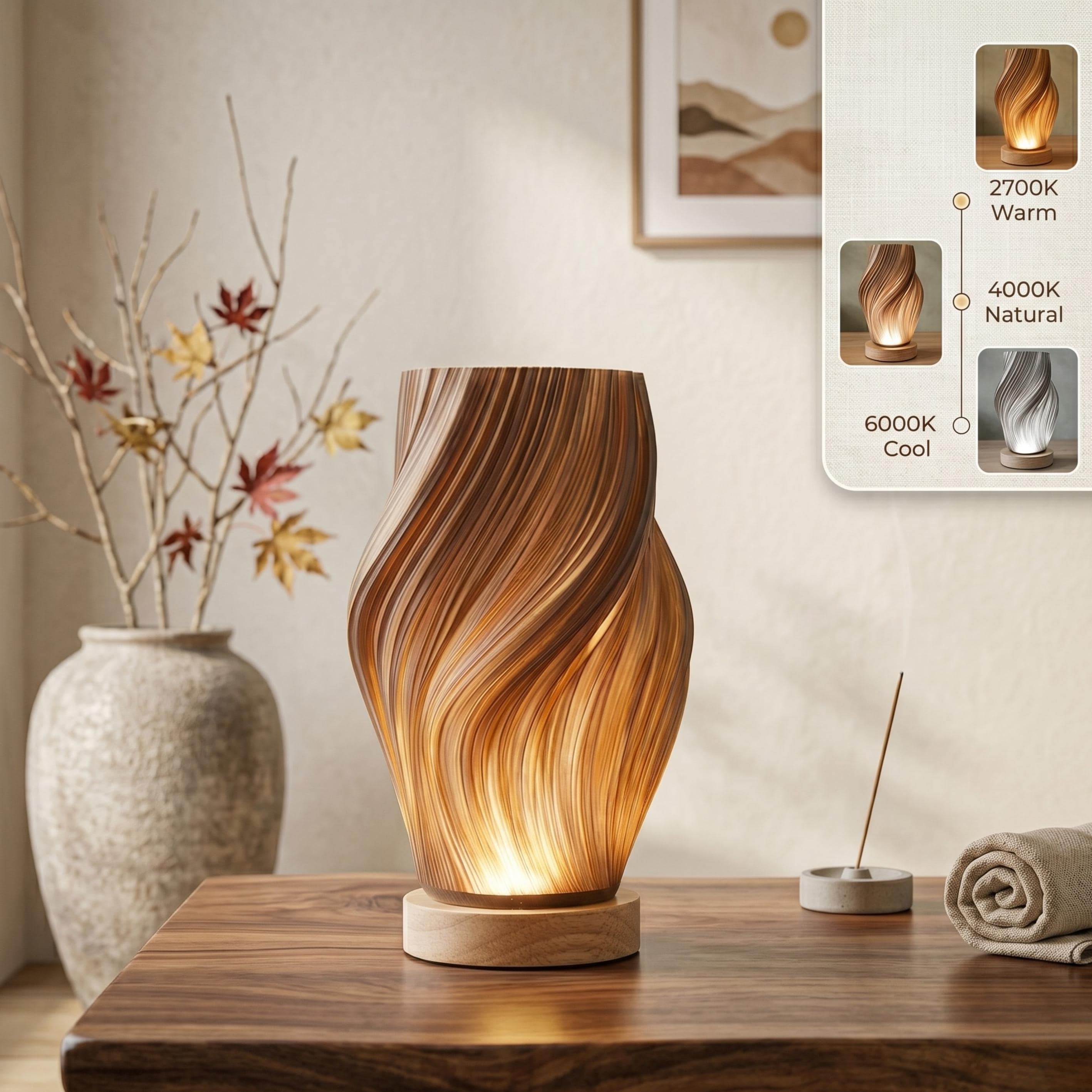 Japandi lamp - Etsy 日本
