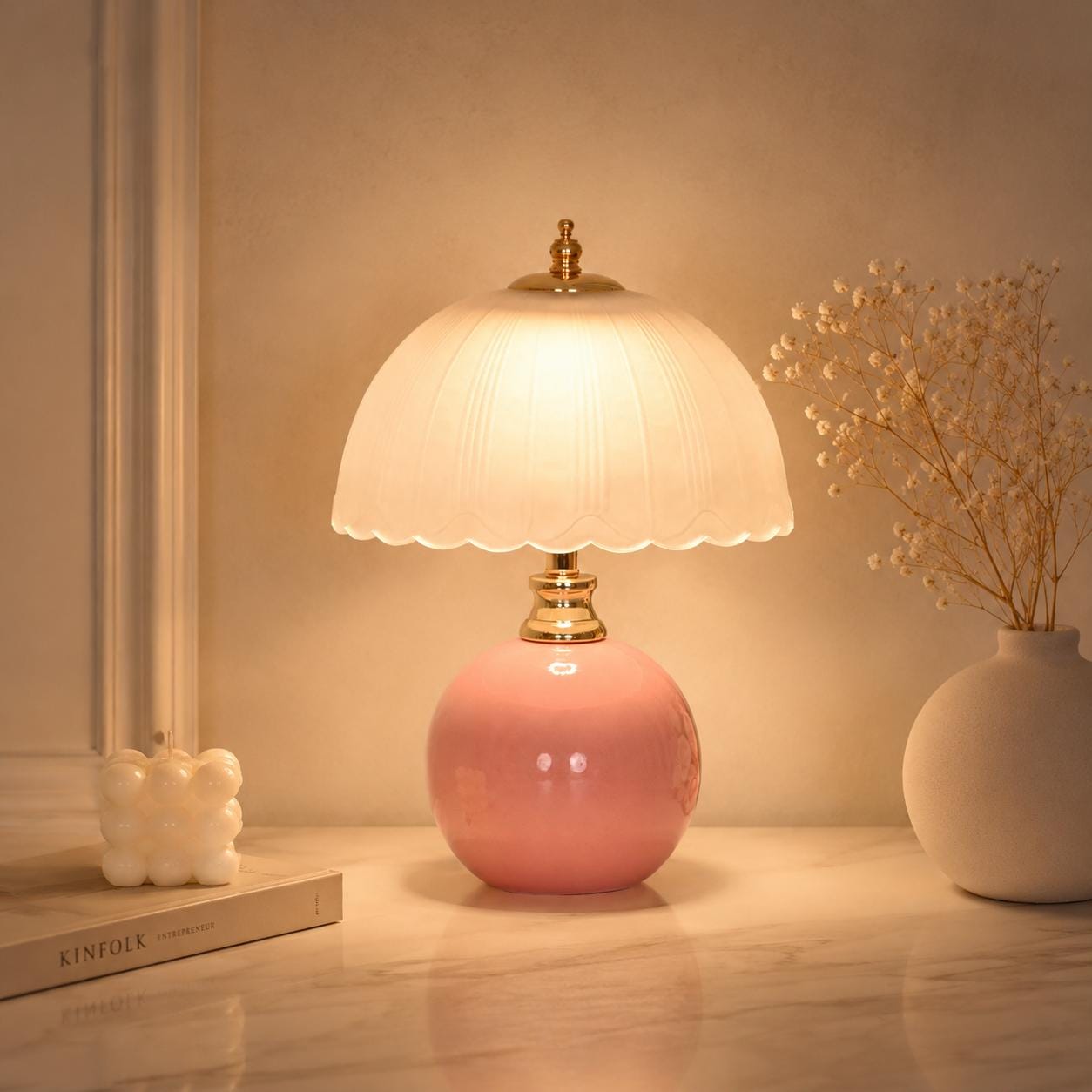 Vintage flower lamp - Etsy 日本