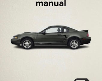 Ford Mustang 1999-2004 Workshop repair manual, Service manual