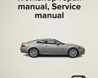 Jaguar X150 XK 2010-2015 Workshop repair manual, Service manual
