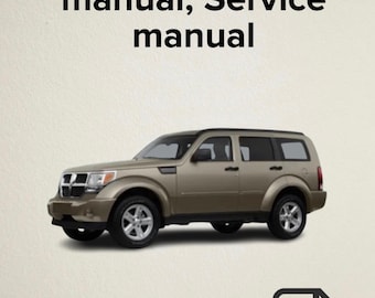 Dodge Nitro 2007 Workshop repair manual, Service manual