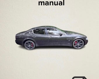 Maserati Quattroporte 2004-2012 Workshop repair manual, Service manual