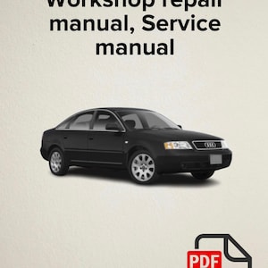 Audi service manual - Etsy 日本
