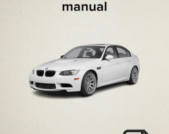 BMW M3 2007-2013 Workshop repair manual, Service manual