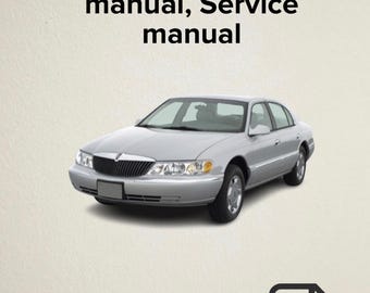 Lincoln Continental 1998,1999,2000,2001,2002 Workshop repair manual, Service manual