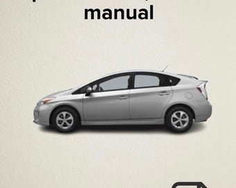 Toyota Prius 2010-2015 Workshop repair manual, Service manual