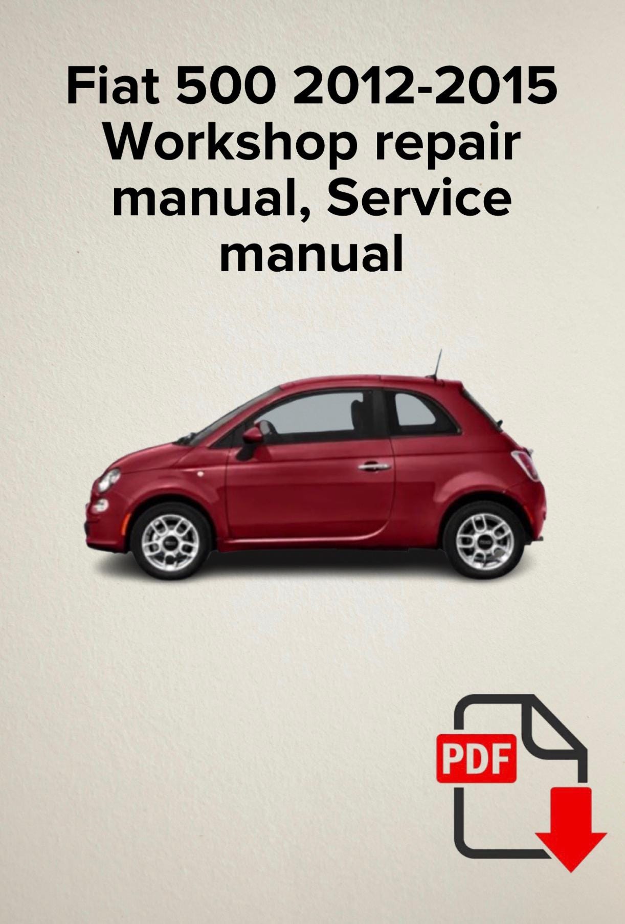 Fiat 500 workshop manual - Etsy 日本