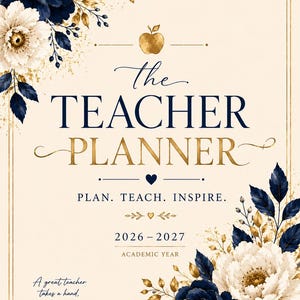 Digital Teacher Planner | Classroom Organizer | PDF Download | Pair it with Ultimate Classroom Management Bundle image 3