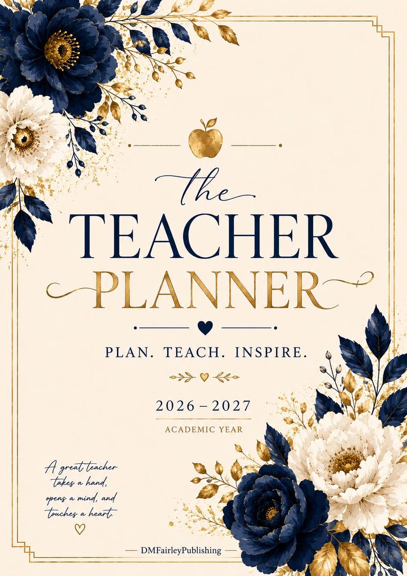 Digital Teacher Planner | Classroom Organizer | PDF Download | Pair it with Ultimate Classroom Management Bundle image 3