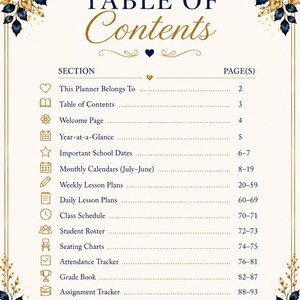 Digital Teacher Planner | Classroom Organizer | PDF Download | Pair it with Ultimate Classroom Management Bundle image 5