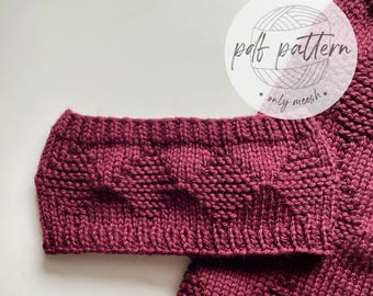 Strickmuster, Stirnband stricken, Stirnband stricken, Ohrwärmer stricken