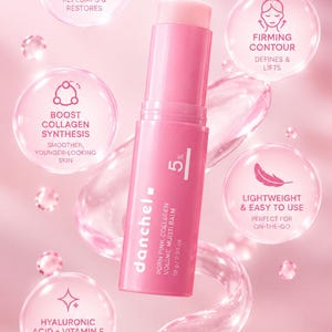 Dunchel PDRN Pink Collagen Balm Stick Anti-Aging Uppstramande, Plumpande Ansikts- och Halsbehandling, Koreansk Hudvård