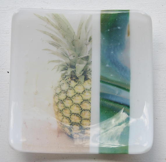 Pineapple Glass Dish/Plate