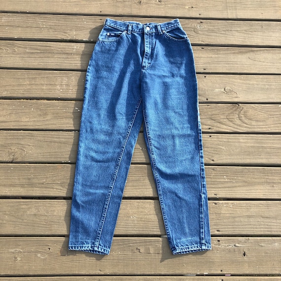 Vintage 90s Lee Tapered Jeans, 12 Medium Jean, Ma… - image 1