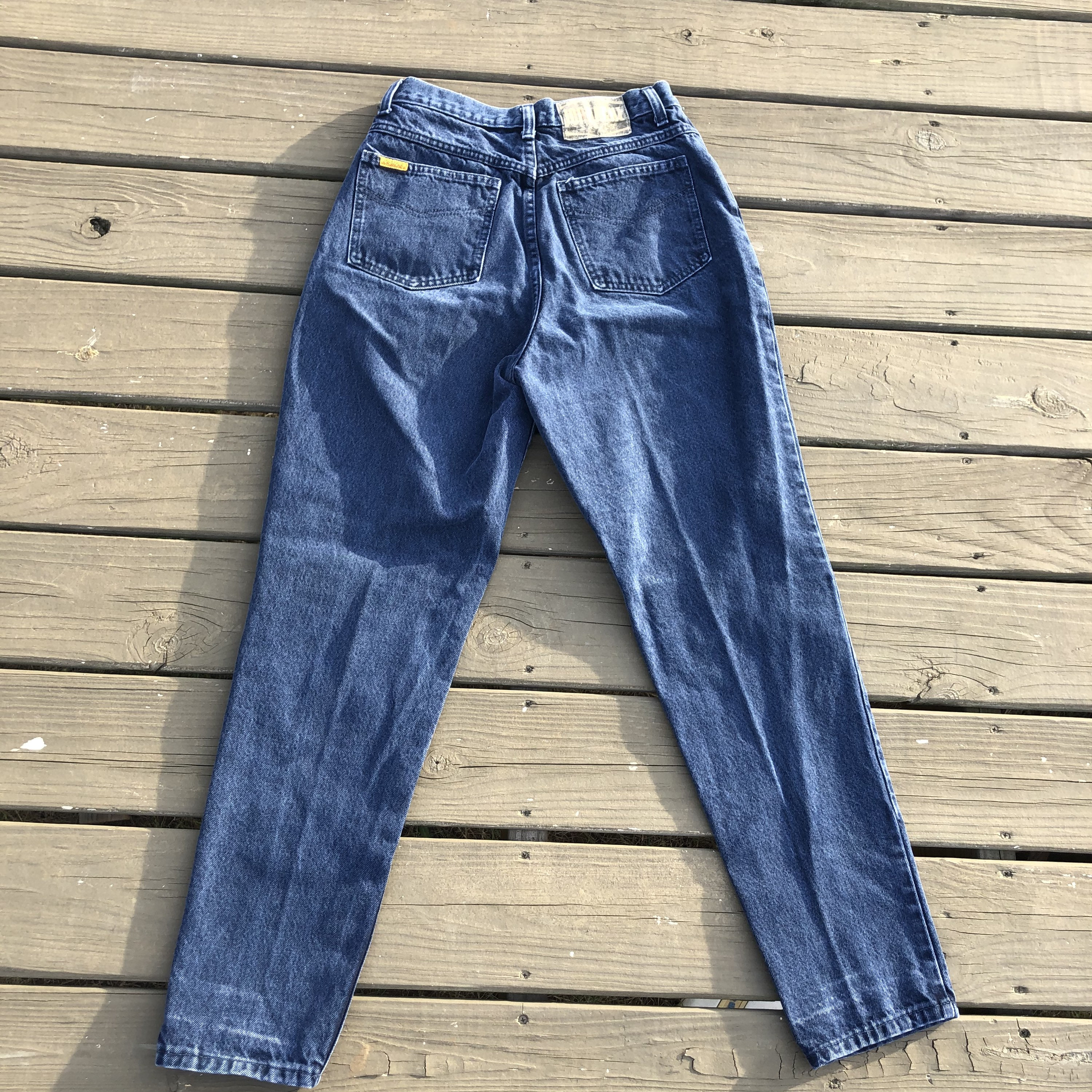 Vintage Jordache Jeans, Made in USA, Size 12, 100% Cotton, Dark Wash 