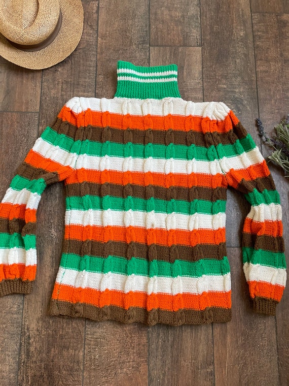 Vintage Turtleneck Sweater, That 70s Show Turtleneck,… - Gem