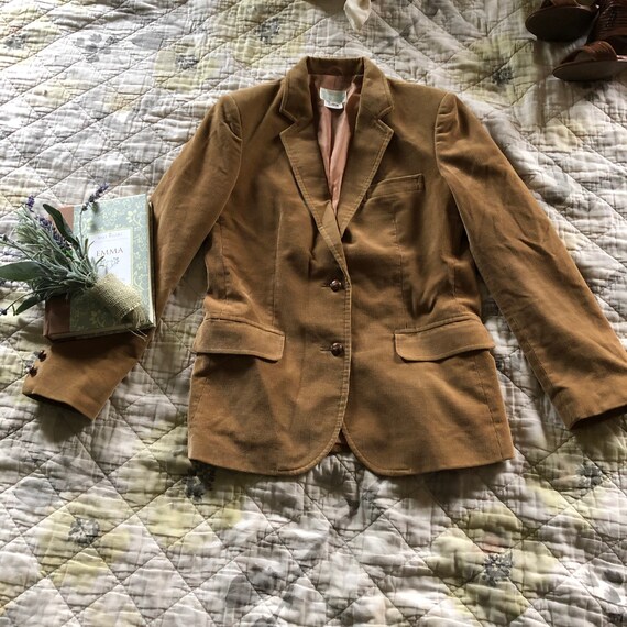 90s Corduroy Women’s Blazer, Vintage Corduroy Blaz