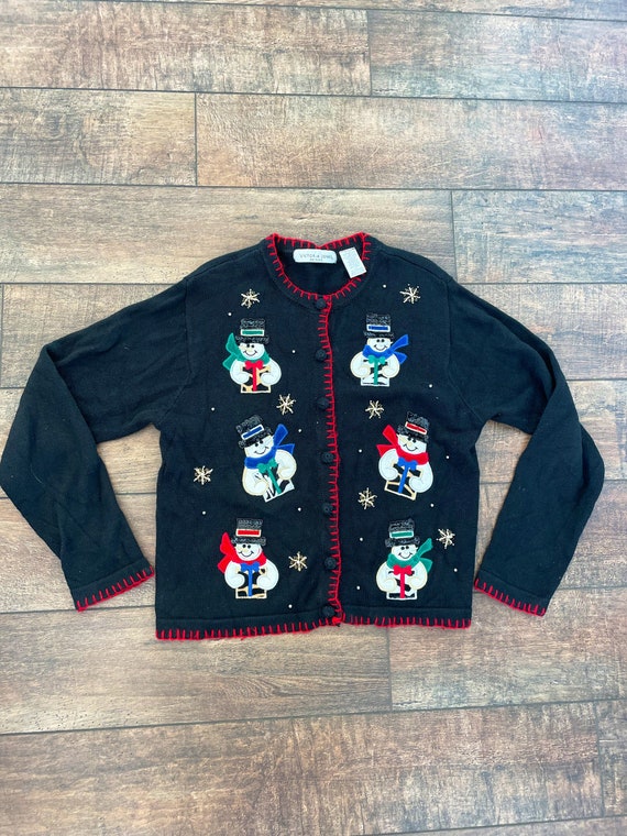 Snowman cardigan best sale