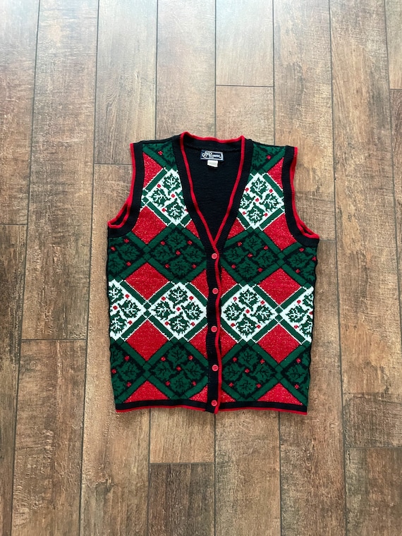christmas vest womens