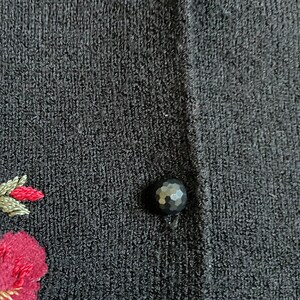 Vintage embroidered sweater vest