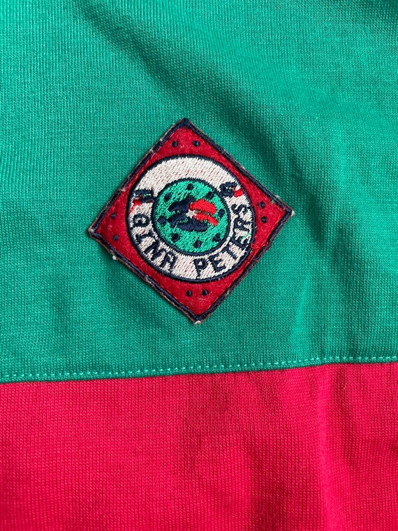 Vintage 90s Preppy Tennis Shirt, Gina Peters Polo, Vi… Gem