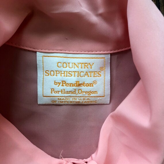 Vintage Pendleton Blouse, Country Sophisticates B… - image 4
