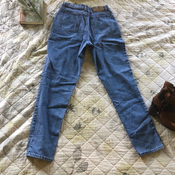 Vintage 90s Tapered Medium Wash Jeans, LA Blues J… - image 6