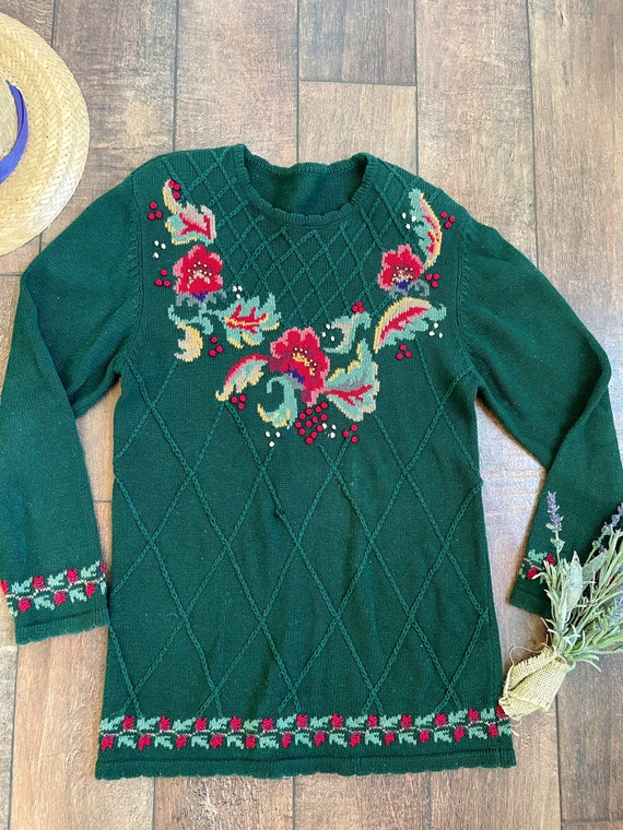 アウター 90s Vintage Flower Ecuador Knit Kids アウター 90s Vintage Flower Ecuador Knit Kids Vintage Made