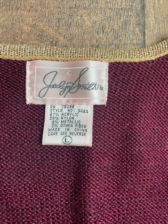 Vintage Button Up Sweater Vest, Vintage Embroider… - image 6