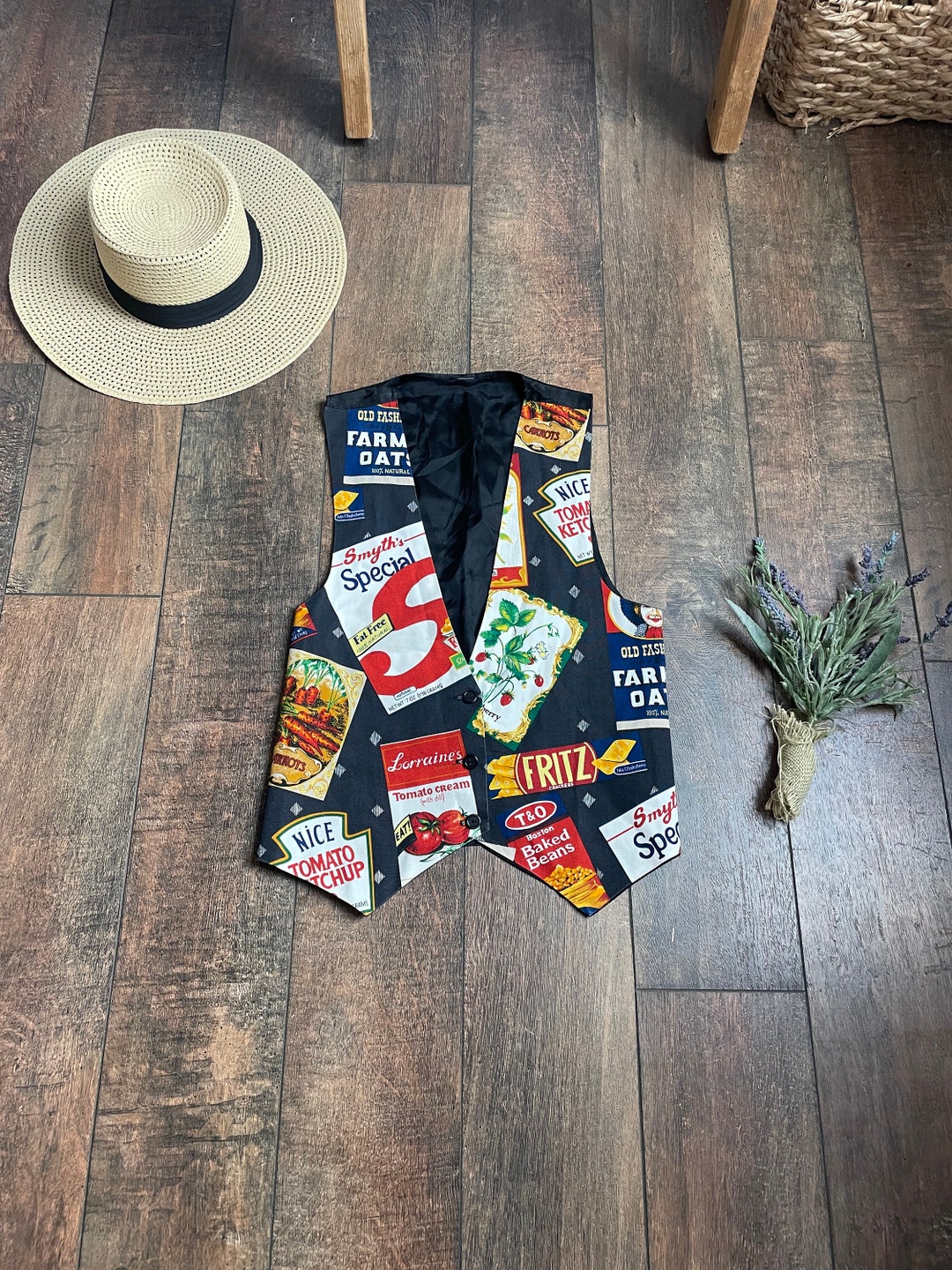 トップス OLD PARK Laundry Vest トップス OLD PARK Laundry Vest Vintage 1990's Wild Life