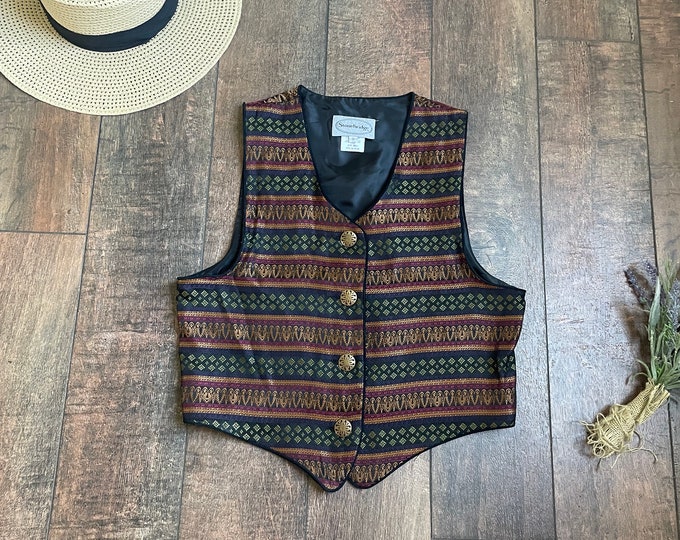 90s Shirt and Vest Combo