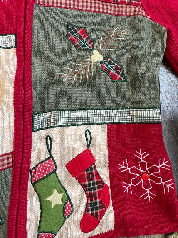 Christmas Cardigan,Christmas Santa Cardigan,Santa… - image 8