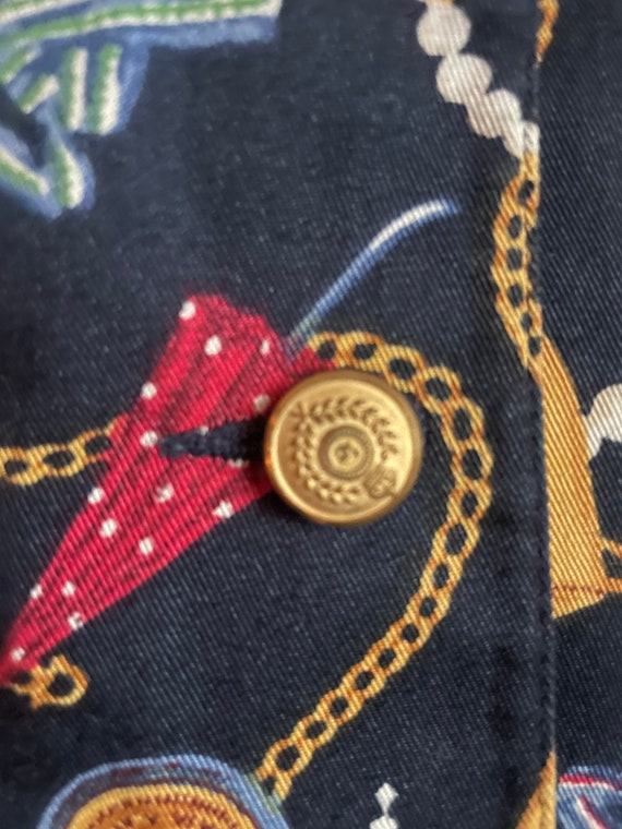 Vintage LizSport Vest, Gold Chain Pearls Perfume … - image 5