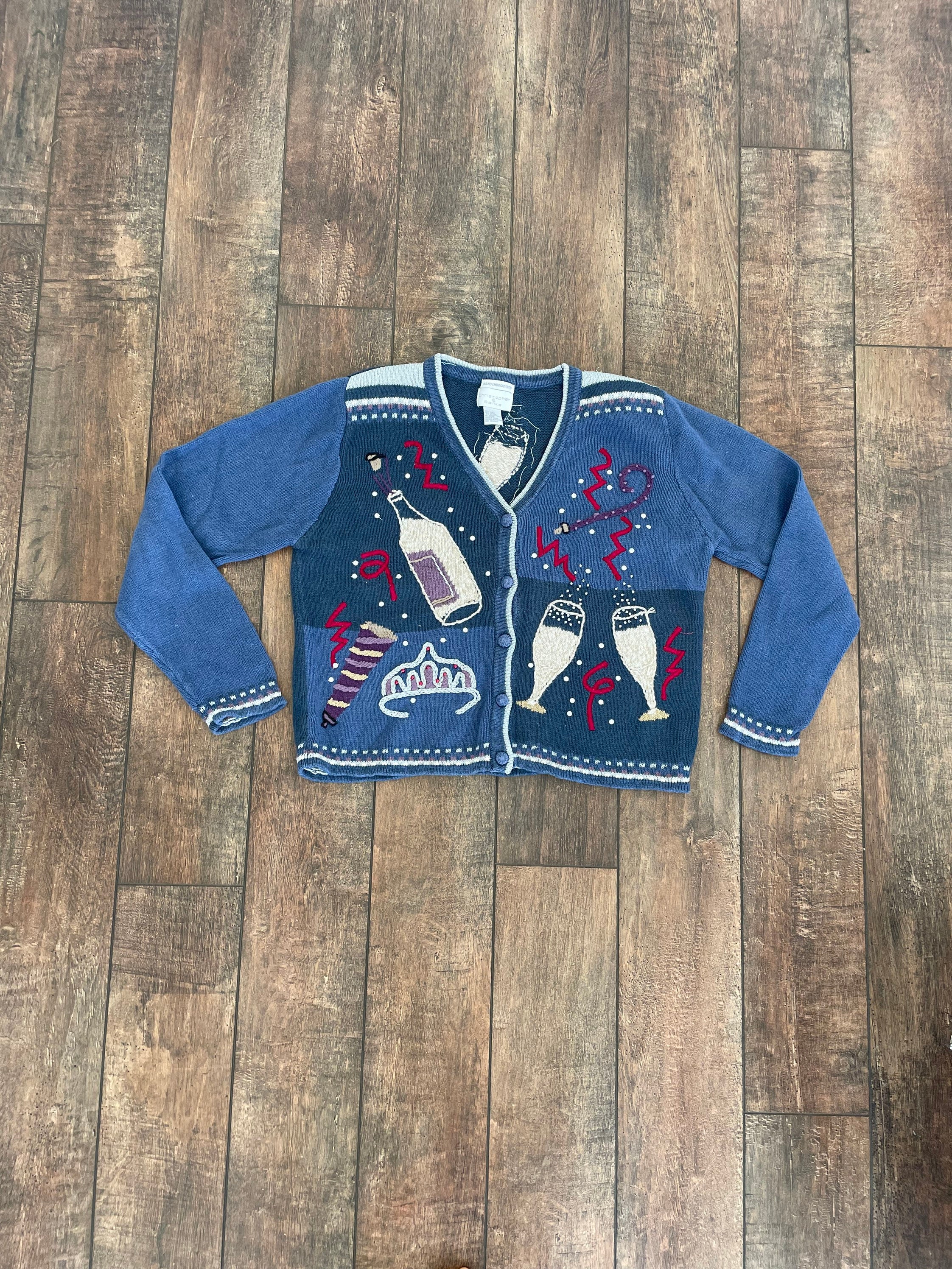 Champagne Cardigan - Etsy UK