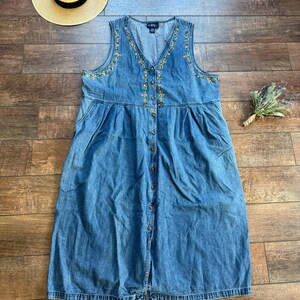 90s Christmas Jean Jumper - Size 24 - 100% Cotton - Vintage Christmas Dress  - 90s Teacher/mom Collection - Etsy