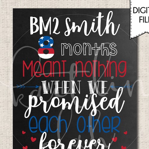 PRINTABLE FILE Military Homecoming Printable Sign - Etsy