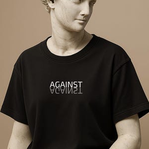 意味のあるTシャツ「反対」｜自己反省Tシャツ