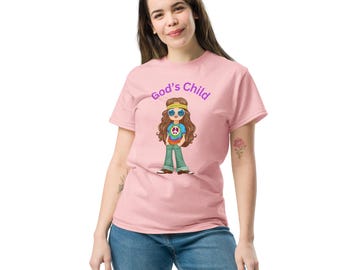 God's Child Unisex classic graphic  T Shirt