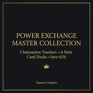Power Exchange Master Collection • 2 interactieve trackers + 6 kaartspellen • Compleet femdom-systeem • Bespaar 105 dollar