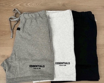 NWT Essentials Oversized Shorts - All Black||Dark Oatmeal||Light Oatmeal (SS22)