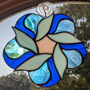 Suncatcher/Gebrandschilderd glas Suncatcher/Gebrandschilderd glas voor Windows/Suncatcher voor Windows/Raamkunst/Cadeaus voor moeder/Handgemaakt