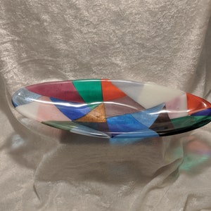 Fused Glass Dish/Fused Glass Bowl/Glassware/Jewelry Dish/Candy Dish/Serving Dish/Home Decor/Gifts for Her/Mothers Day Gift/Anniversary Gift