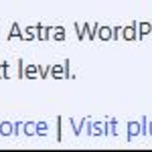 Puede incluir: Una interfaz digital para el complemento Astra Pro, una extensi&oacute;n del tema Astra de WordPress. El texto incluye el t&iacute;tulo Astra Pro, una descripci&oacute;n de sus funciones premium, settings, deactivate, Version 4.12.2, Brainstorm Force y visit plugin site.