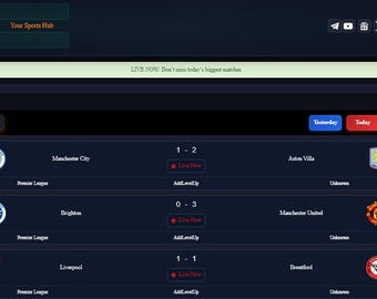 Tema WordPress para Esportes | Modelo de Site para Notícias de Futebol, Resultados ao Vivo e Blog de Esportes