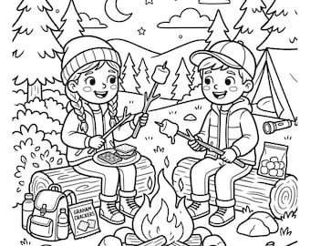 Smores sul fuoco: versione digitale
