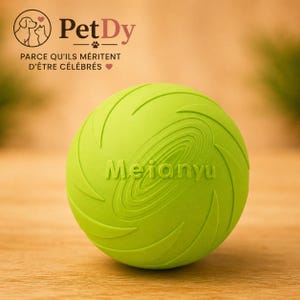 Palla interattiva per cane – giocattolo in gomma resistente, diversi colori